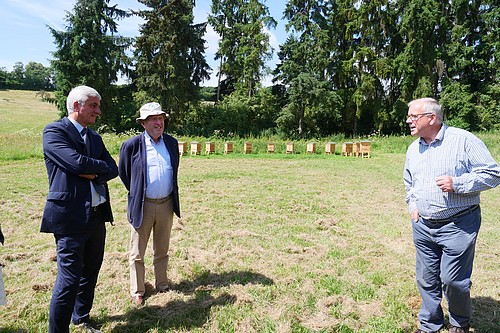 You are currently viewing Hervé Morin président de la Région est au conservatoire